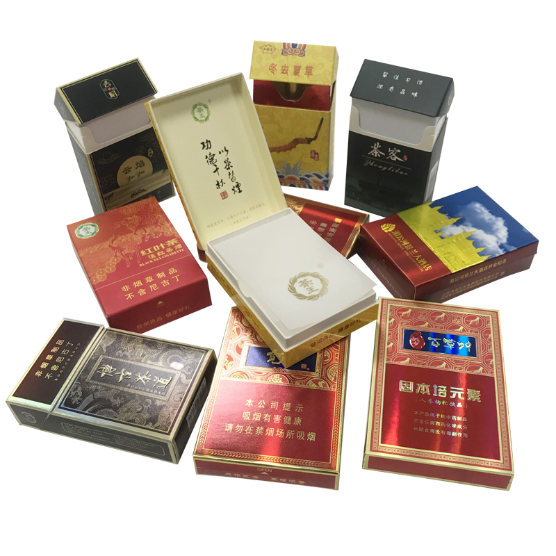 三面切割煙盒